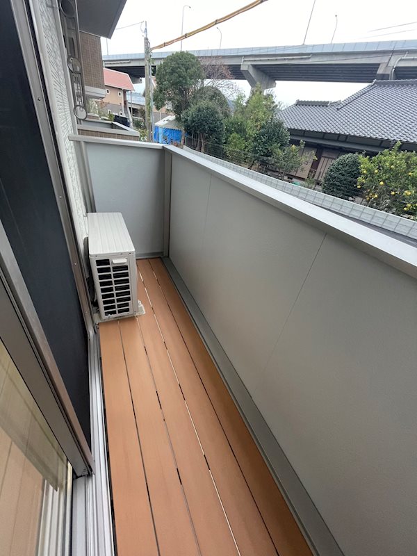 トレス若園館 ベランダ