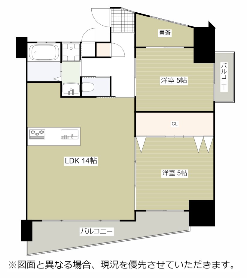 ラフィーネ葛原レスト 間取り