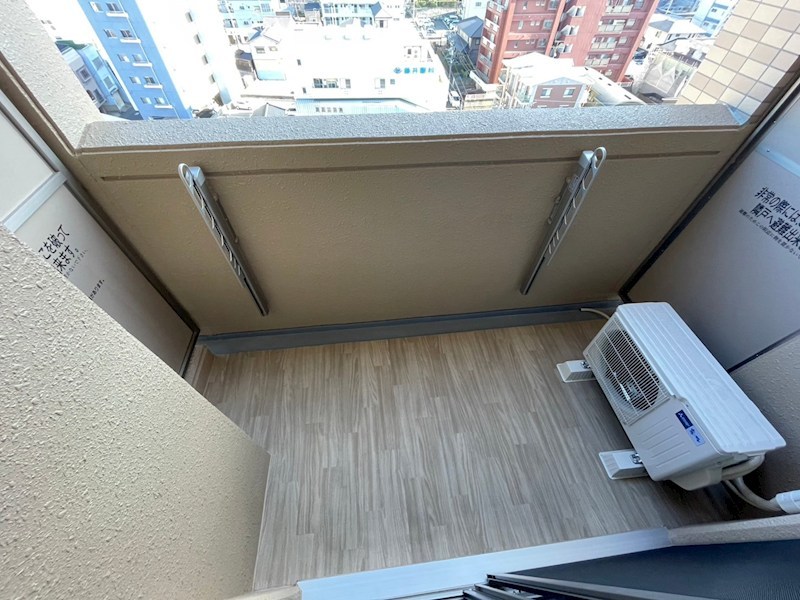 ウイングス門司駅前 ベランダ
