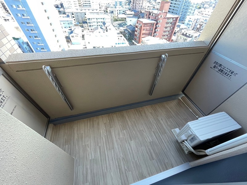 ウイングス門司駅前 ベランダ
