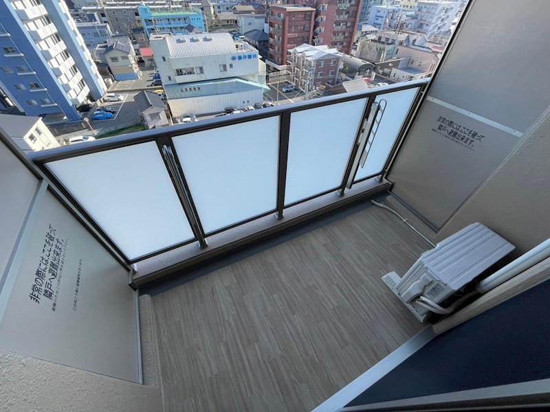 ウイングス門司駅前 ベランダ