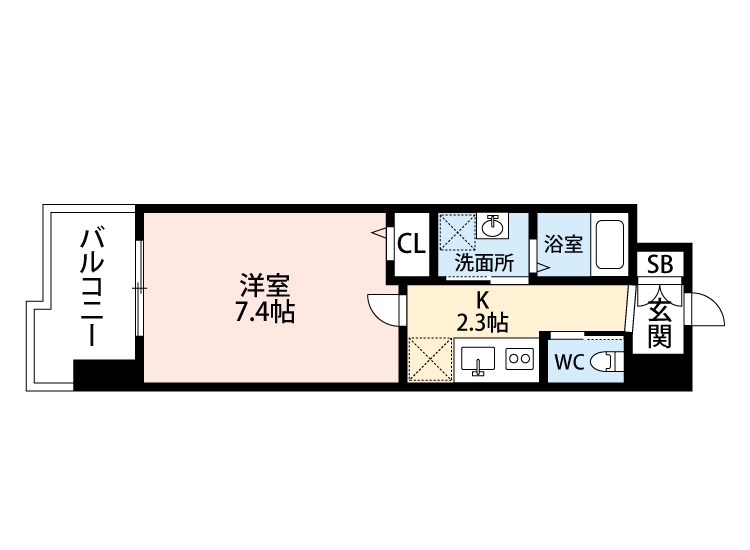 GRACEFUL北湊 間取り