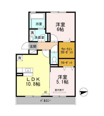 あぅん霧ケ丘 間取り
