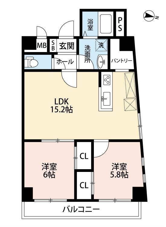 エスペランサ吉野町 間取り