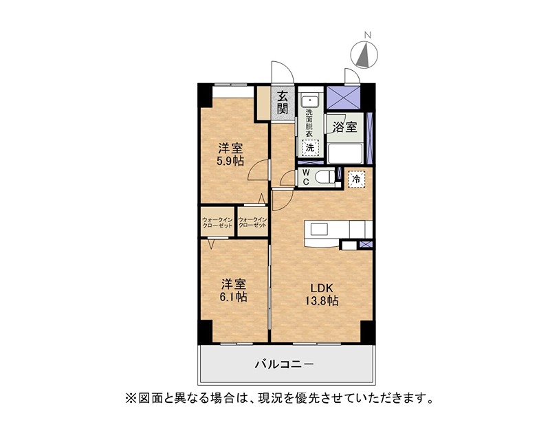 M the be KOKURA Entrada 間取り