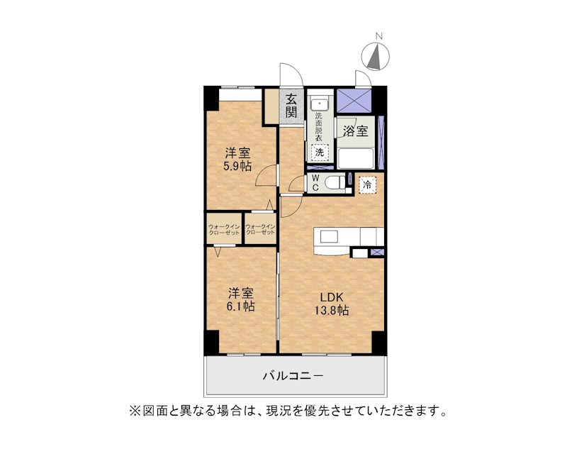 M the be KOKURA Entrada 間取り