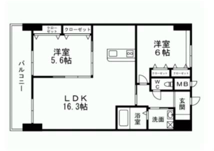 MDIシエルコンティーレ曽根北町 間取り