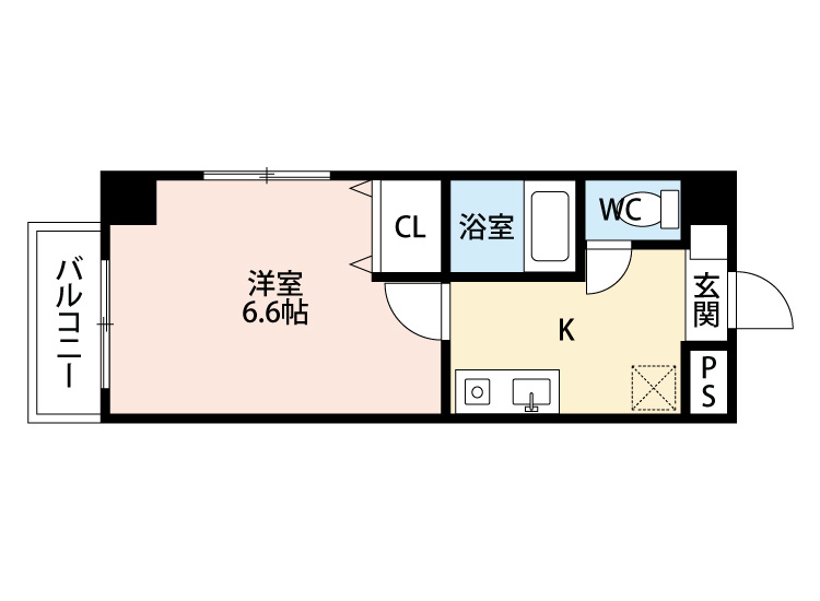 シヨン北九大前 間取り