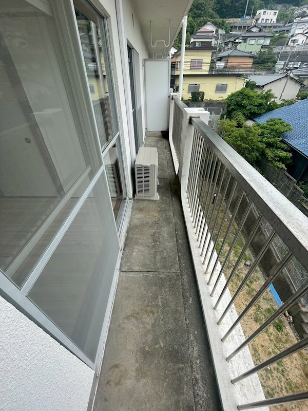 大里東マンション ベランダ