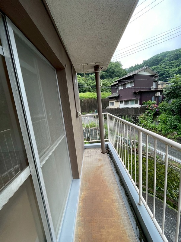 田の浦ハイツ ベランダ