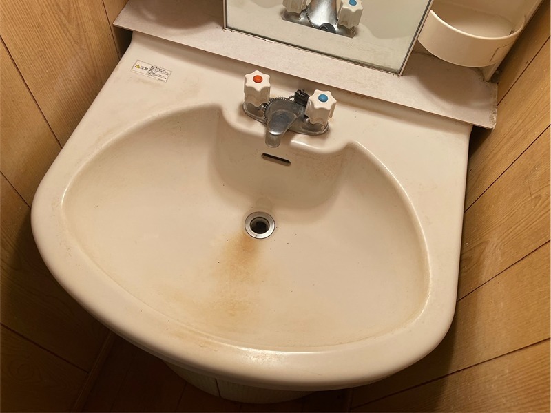 吉野町貸家D 洗面所