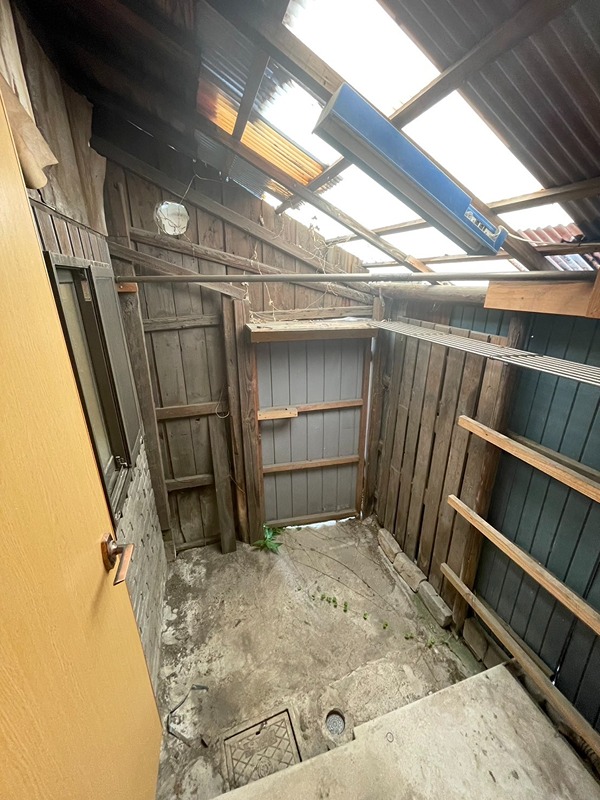 吉野町貸家D ベランダ