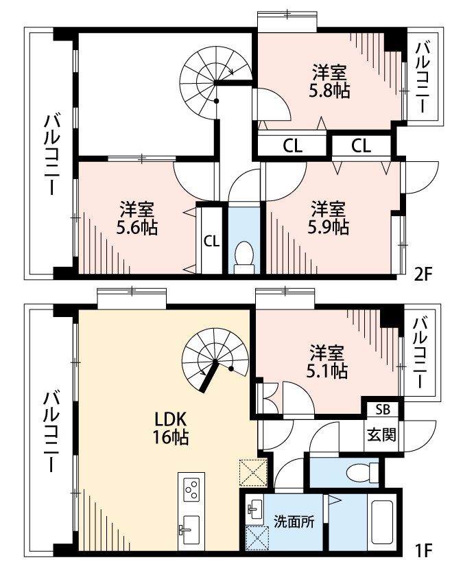 J-スクエア 間取り