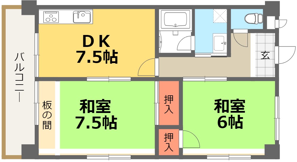 第1共立ビル 間取り