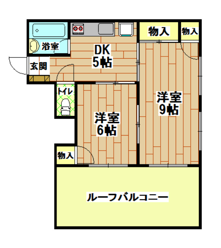 ニューコメタニビル 間取り