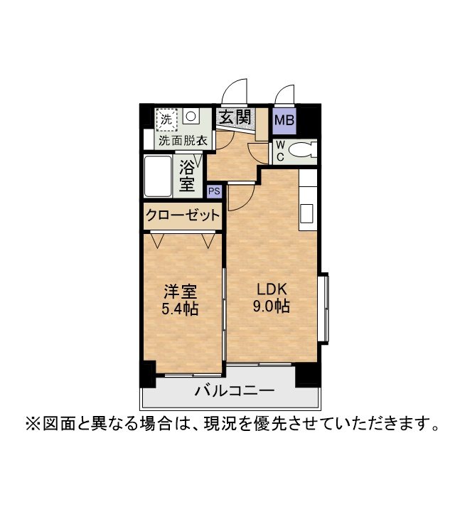FORTUNATE砂津 間取り