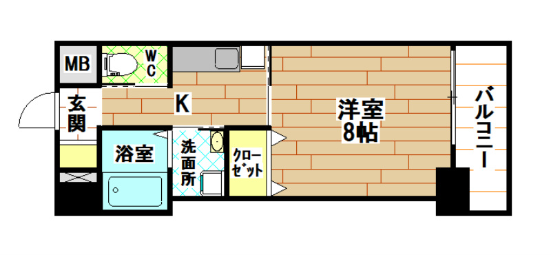 プルーム下到津 間取り