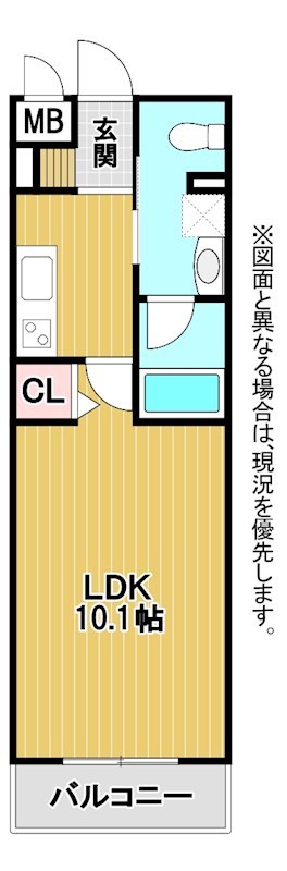 ニシコービルディング門司 間取り