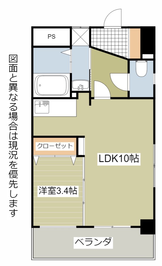 LE GRAND BLEU DEUX  間取り