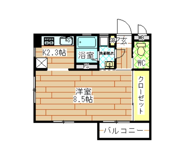 アクア清水 間取り