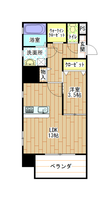 レクオス朋 間取り