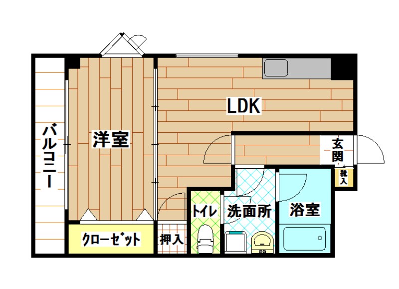 アヴィニール吉野 間取り