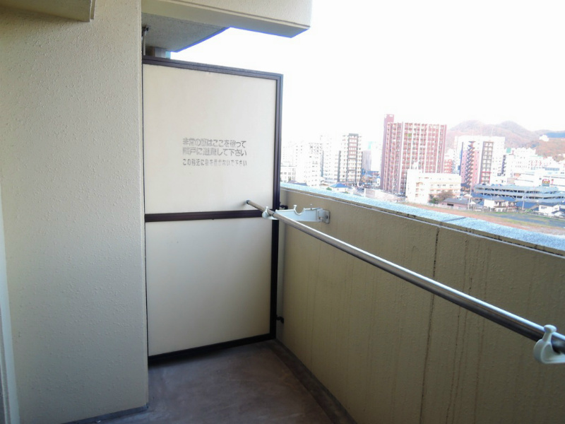 F's flats古船場 ベランダ