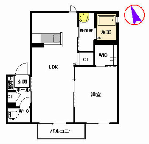 シェソワ　ロゼ 間取り