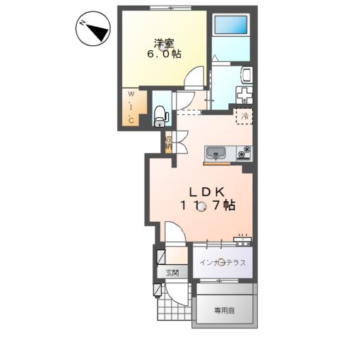 ピースタウン原町 間取り