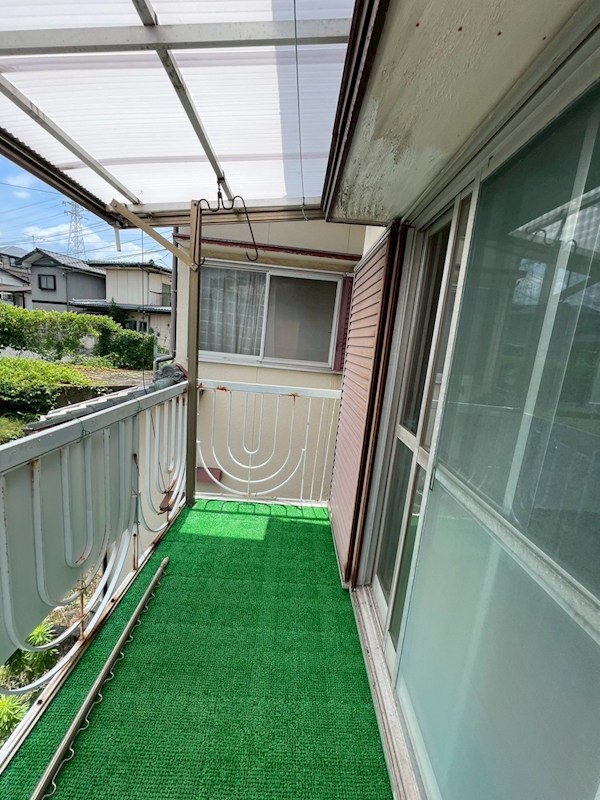 熊谷一丁目16番貸家 ベランダ