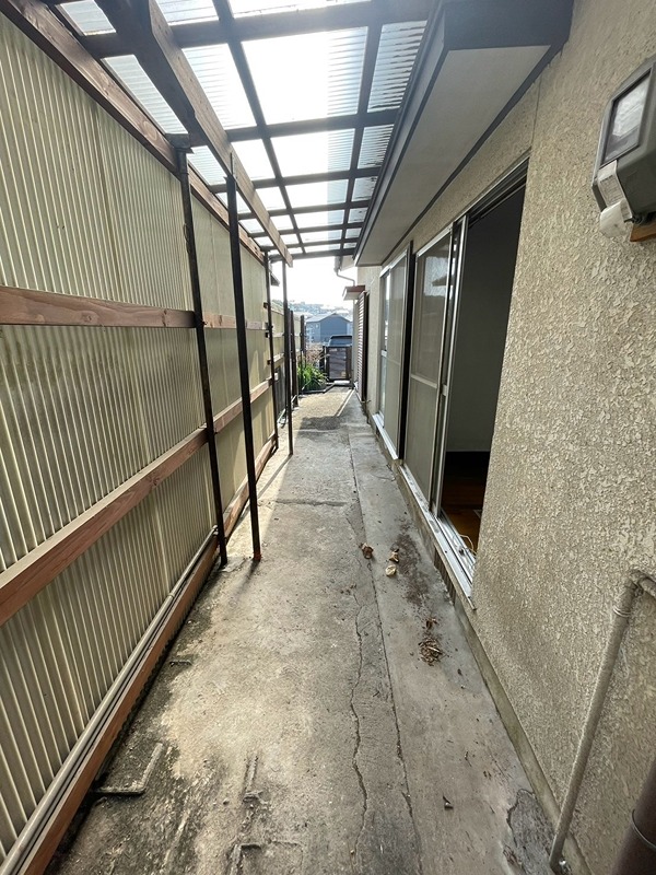 南若園町6番3号貸家 ベランダ