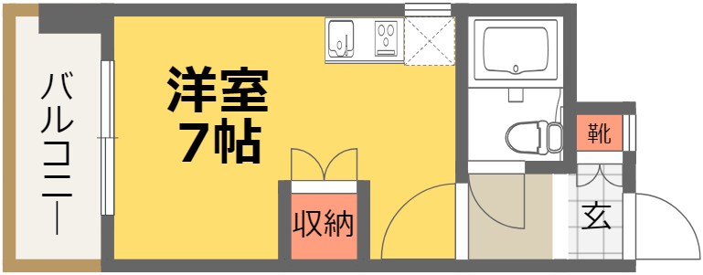 共立No.14（第14共立ビル） 間取り
