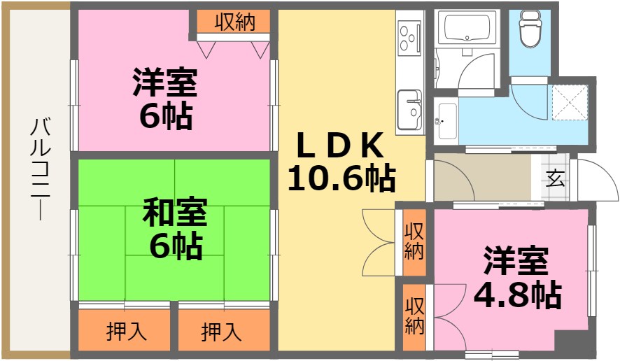 第17共立ビル 間取り