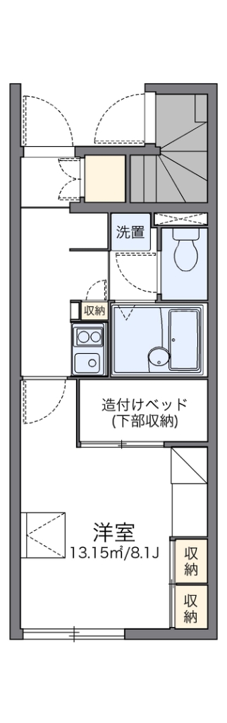 レオパレスウィンクルＡ 間取り