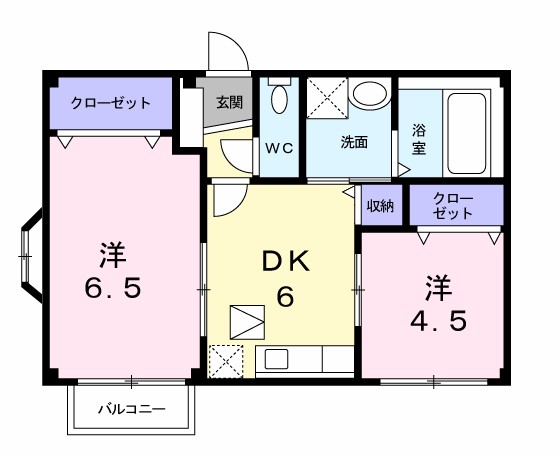 フィオーレ長行西 間取り