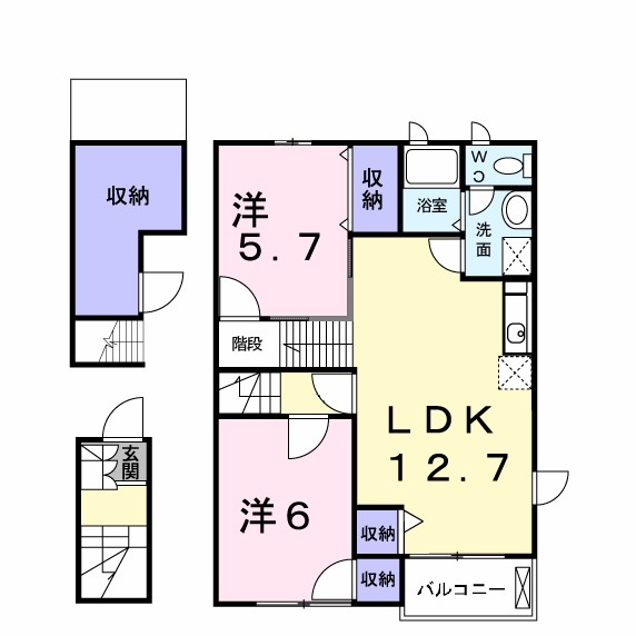 ラ・ソレイユ 間取り