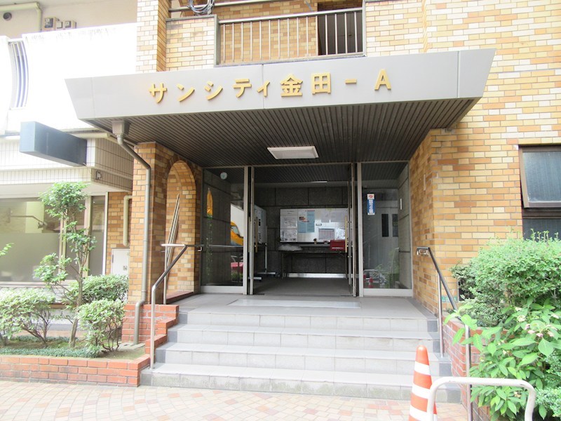 サンシティ金田A棟 エントランス