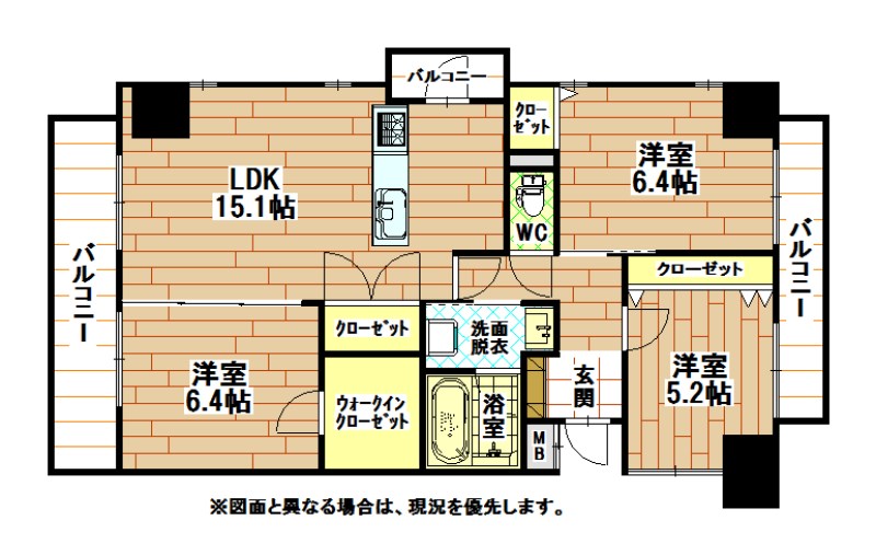 THE SQUARE Suite Residence 間取り