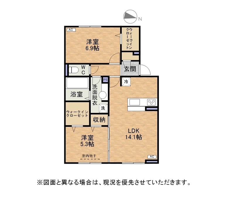 ソレールヴィラ・クレスト 間取り