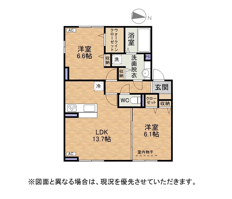 ソレールヴィラ・クレスト 間取り