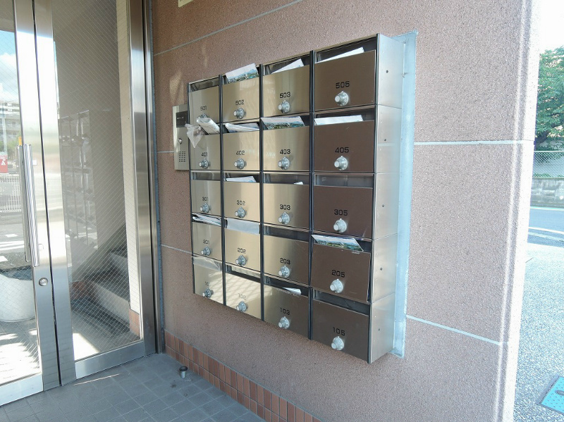 吉野町ワンルームマンション メールボックス
