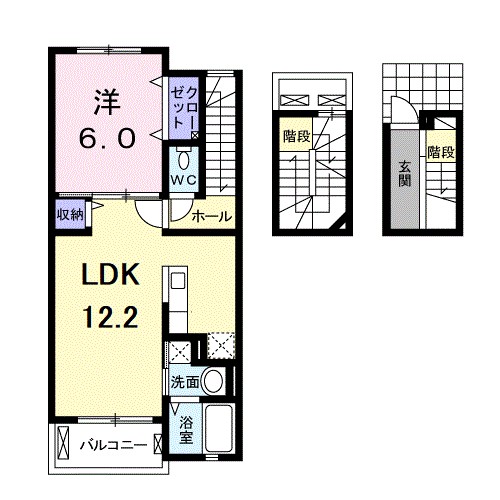 ランドコア陣山 間取り