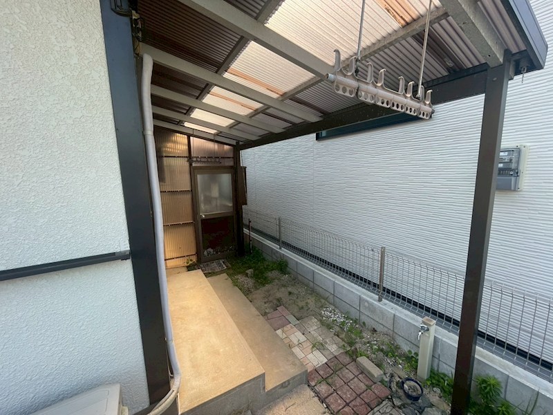 津田新町二丁目12番貸家 ベランダ