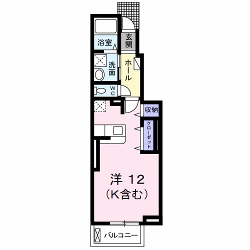 アライブ・マツバラ　Ⅰ 間取り