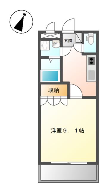 シェレン・バウム・Ｆ 間取り