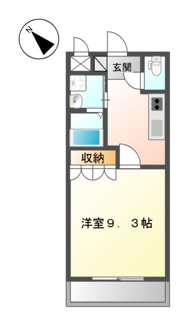 ＮＨ　サンハイム 間取り