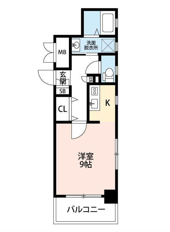 NYCマンション 間取り