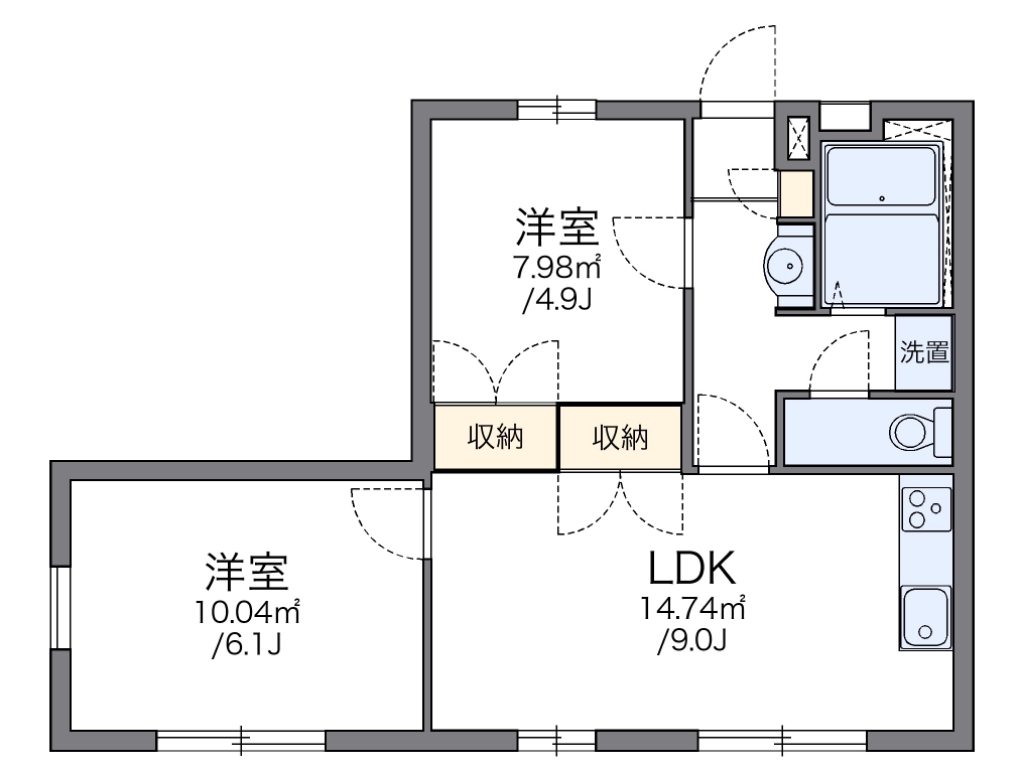 レオパレス翔 間取り