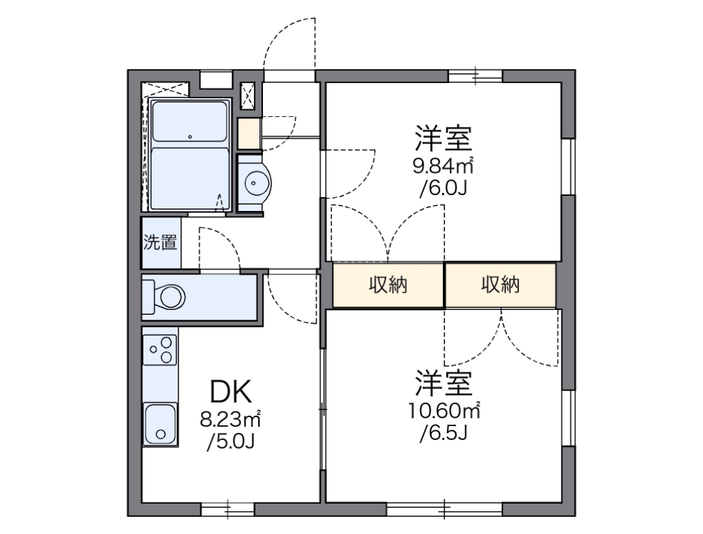 レオパレス翔 間取り