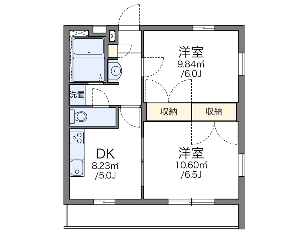 レオパレス翔 間取り